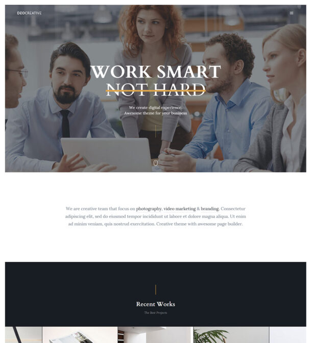 DeoCreative---Free-Minimal-Onepage-HTML-Template