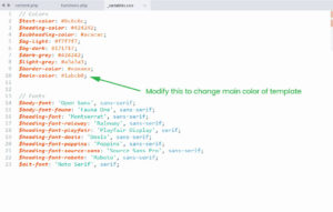 How to use Sass in our templates