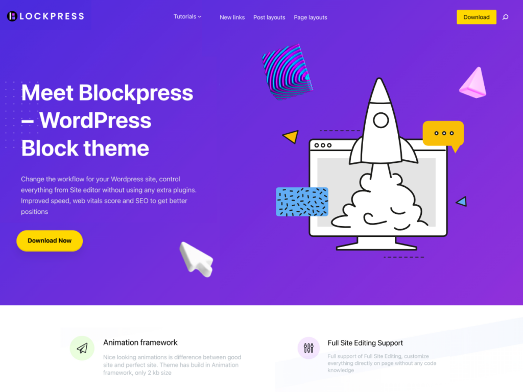 Blockpress block theme