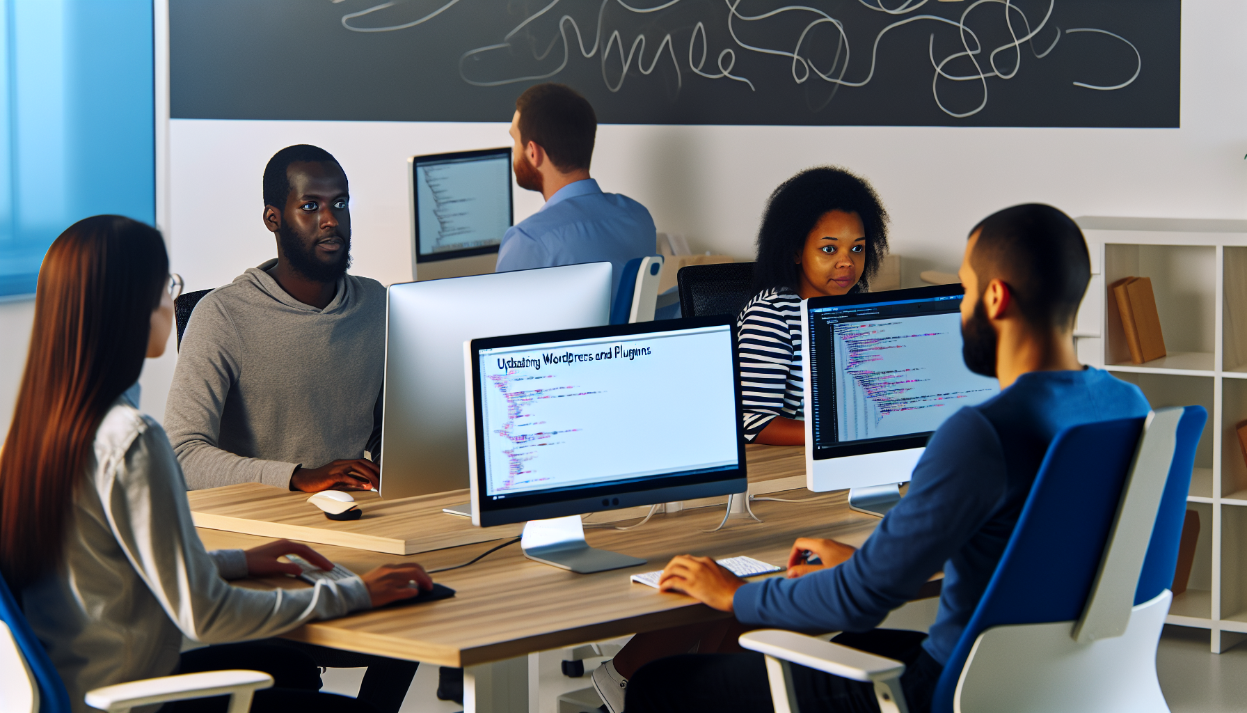 Updating WordPress core and plugins