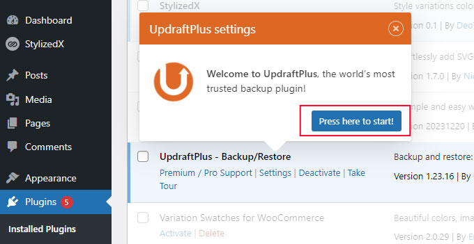 backup-your-wordpress-updraftplus-step-6
