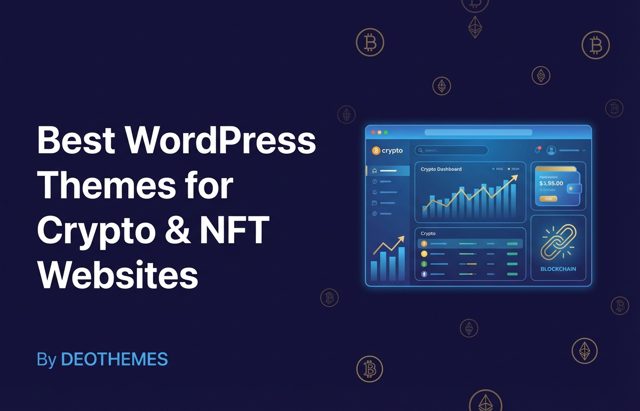 Best WordPress Themes for Crypto & NFT Websites in 2026 (Compared)